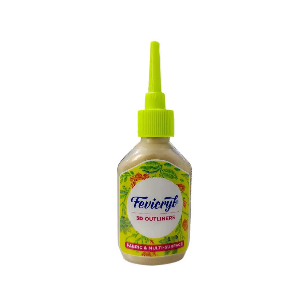 Pidilite Fevicryl 3D Outliners Fabric & Multi-Surface (Loose Colours) Pidilite